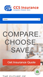 Mobile Screenshot of ccsinsurance.com